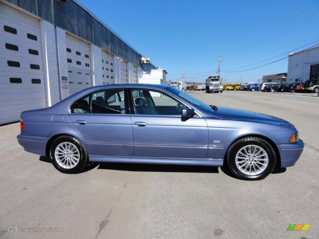 Blue Water Metallic 2003 BMW 5 Series 540i Sedan Exterior Photo #46350899