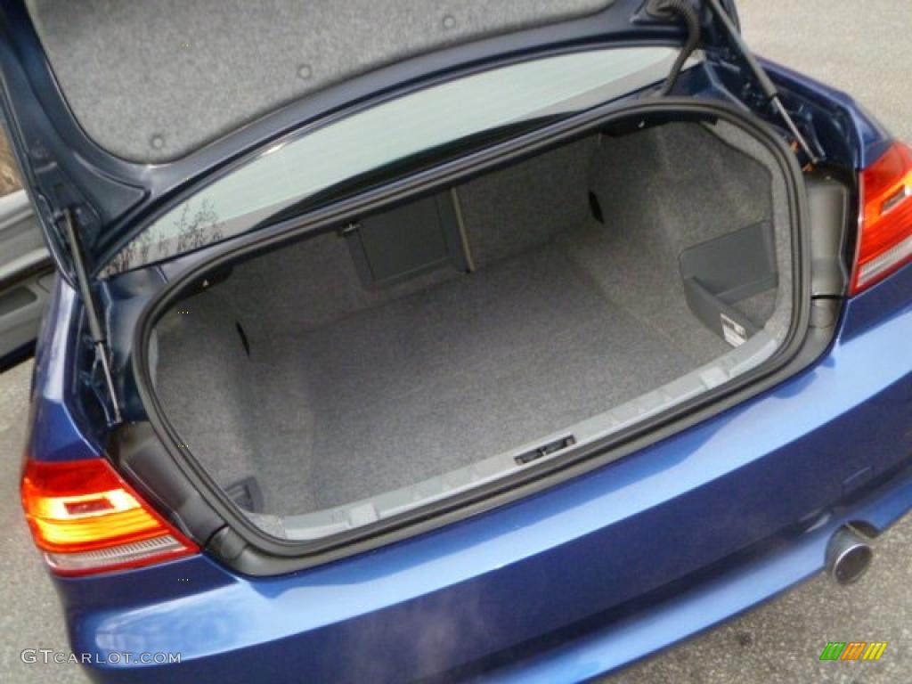 2007 3 Series 335i Coupe - Montego Blue Metallic / Grey photo #18