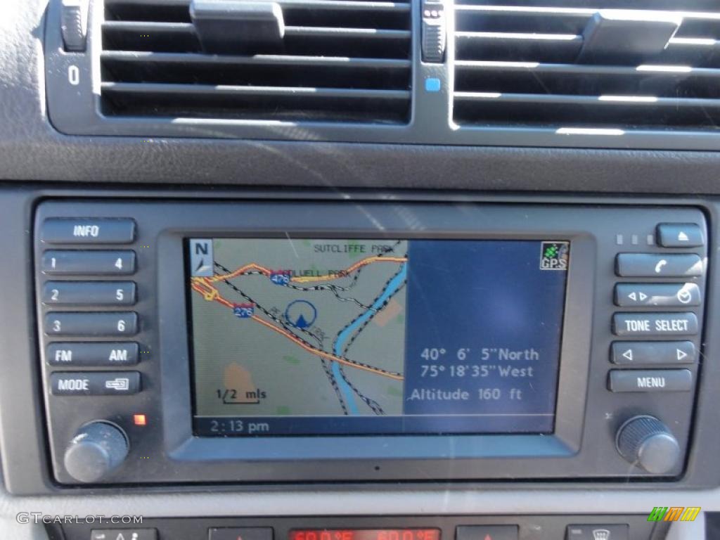 2003 BMW 5 Series 540i Sedan Navigation Photos