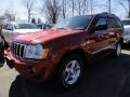 2006 Inferno Red Crystal Pearl Jeep Grand Cherokee Limited 4x4  photo #1