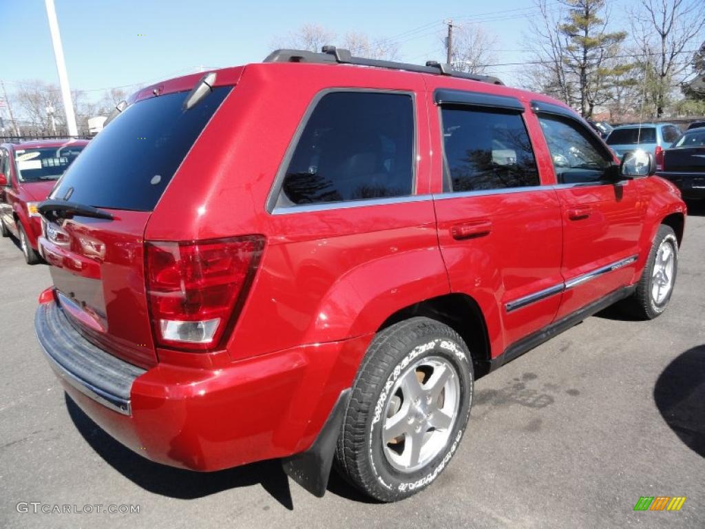 Inferno Red Crystal Pearl 2006 Jeep Grand Cherokee Limited 4x4 Exterior Photo #46351382