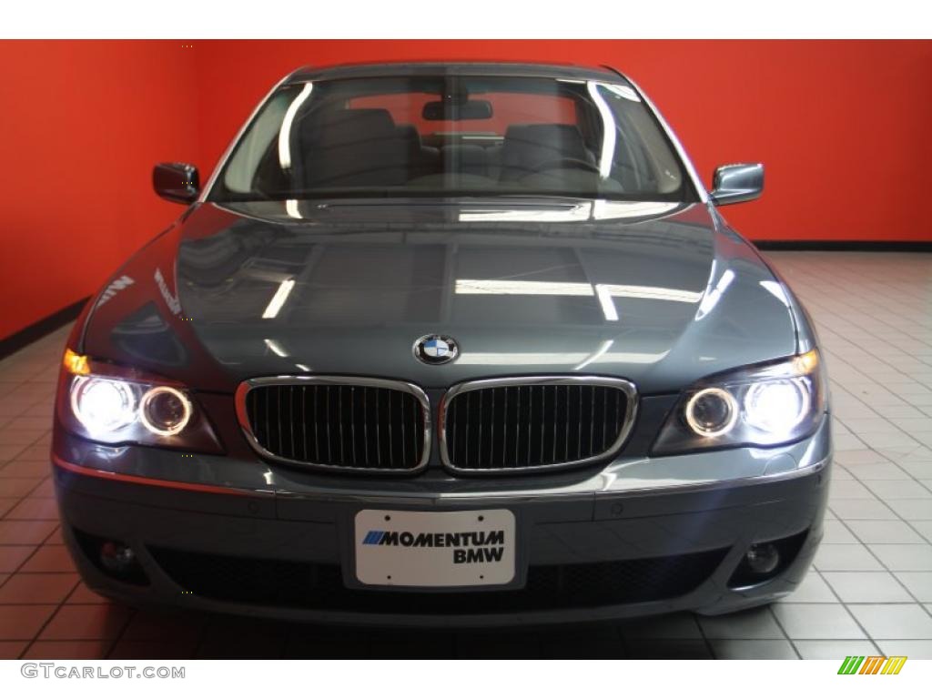 2008 7 Series 750Li Sedan - Michigan Blue Metallic / Flannel Grey photo #21
