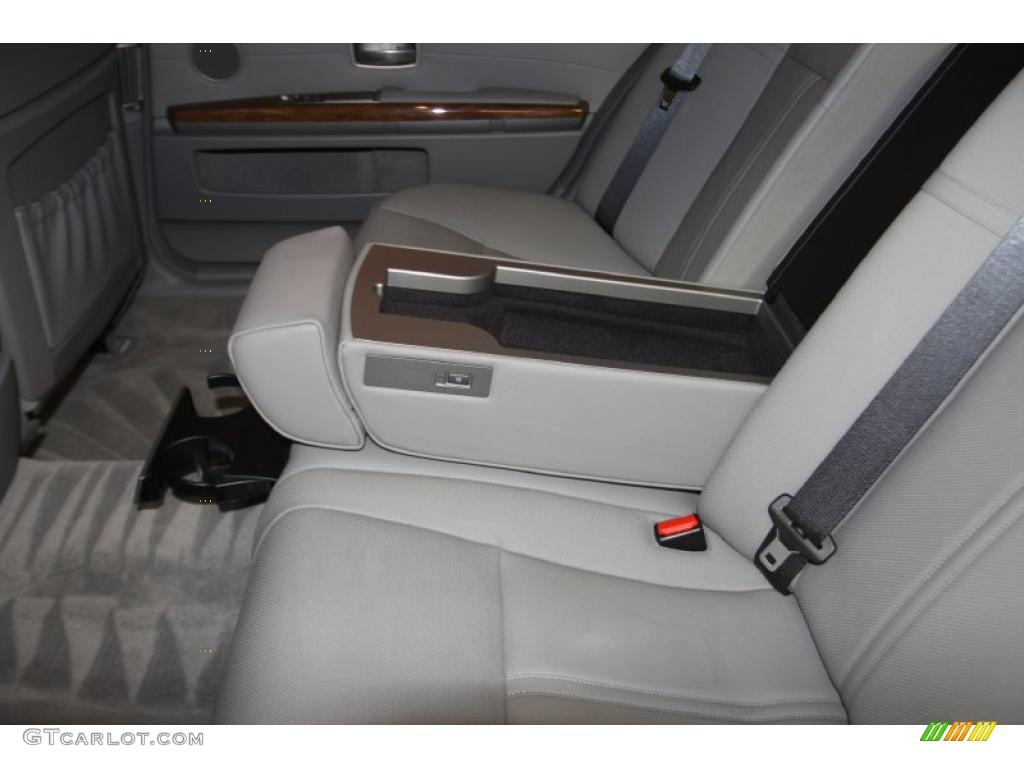 2008 7 Series 750Li Sedan - Michigan Blue Metallic / Flannel Grey photo #27