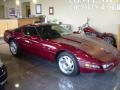 1993 Ruby Red Metallic Chevrolet Corvette 40th Anniversary Coupe #46344666