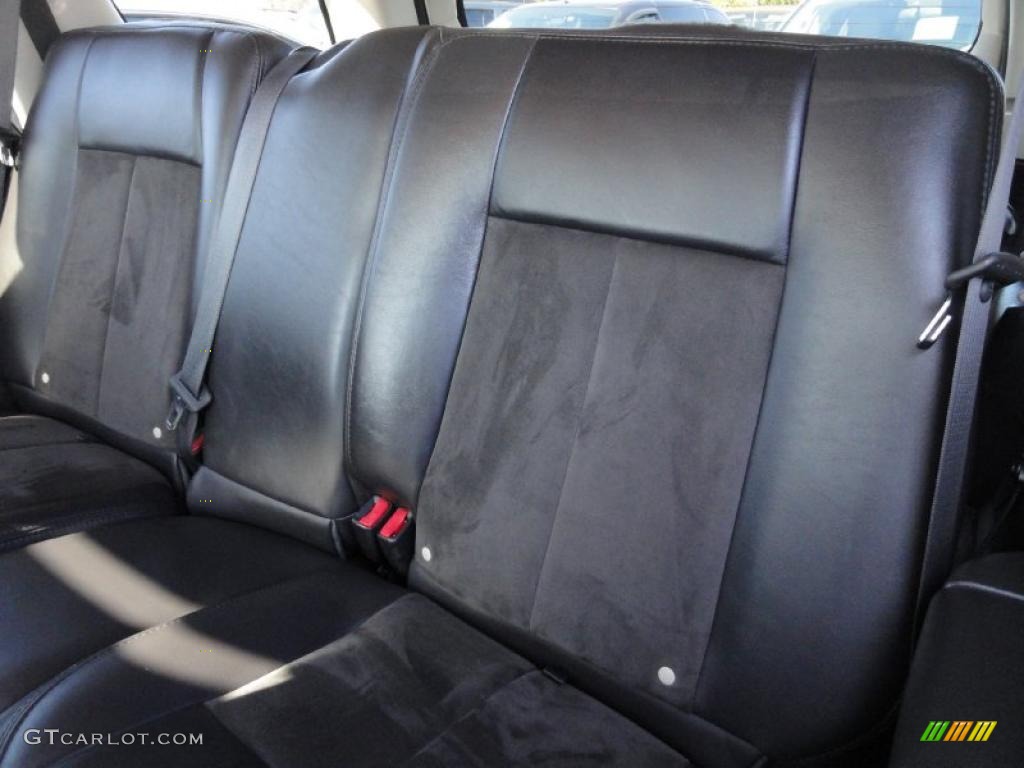Ebony Interior 2008 Chevrolet TrailBlazer SS 4x4 Photo #46351883