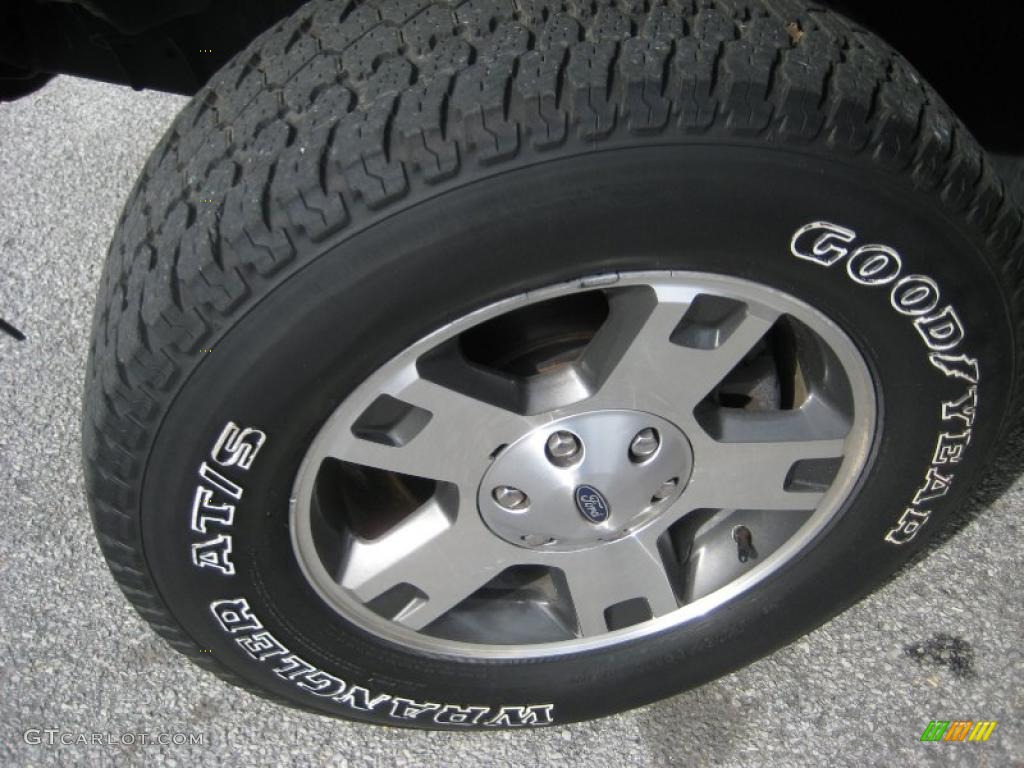 2005 F150 FX4 SuperCrew 4x4 - Silver Metallic / Black photo #9