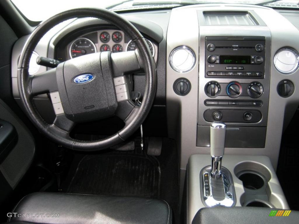 2005 F150 FX4 SuperCrew 4x4 - Silver Metallic / Black photo #15