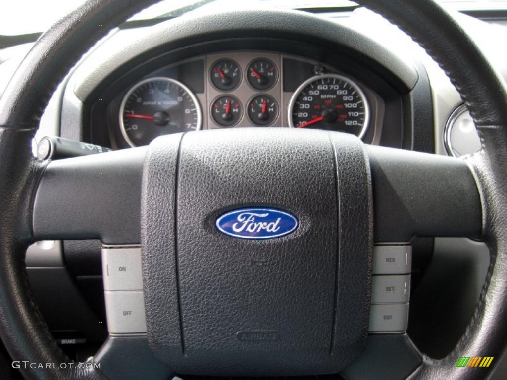 2005 F150 FX4 SuperCrew 4x4 - Silver Metallic / Black photo #16