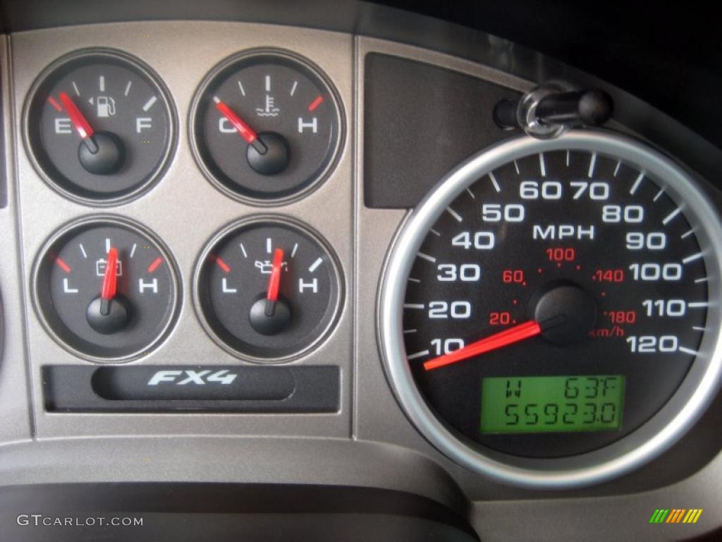 2005 F150 FX4 SuperCrew 4x4 - Silver Metallic / Black photo #21