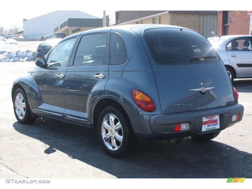 2002 PT Cruiser  - Steel Blue Pearlcoat / Gray photo #5