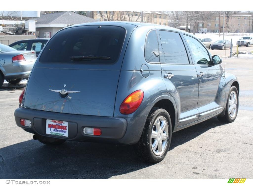 2002 PT Cruiser  - Steel Blue Pearlcoat / Gray photo #7