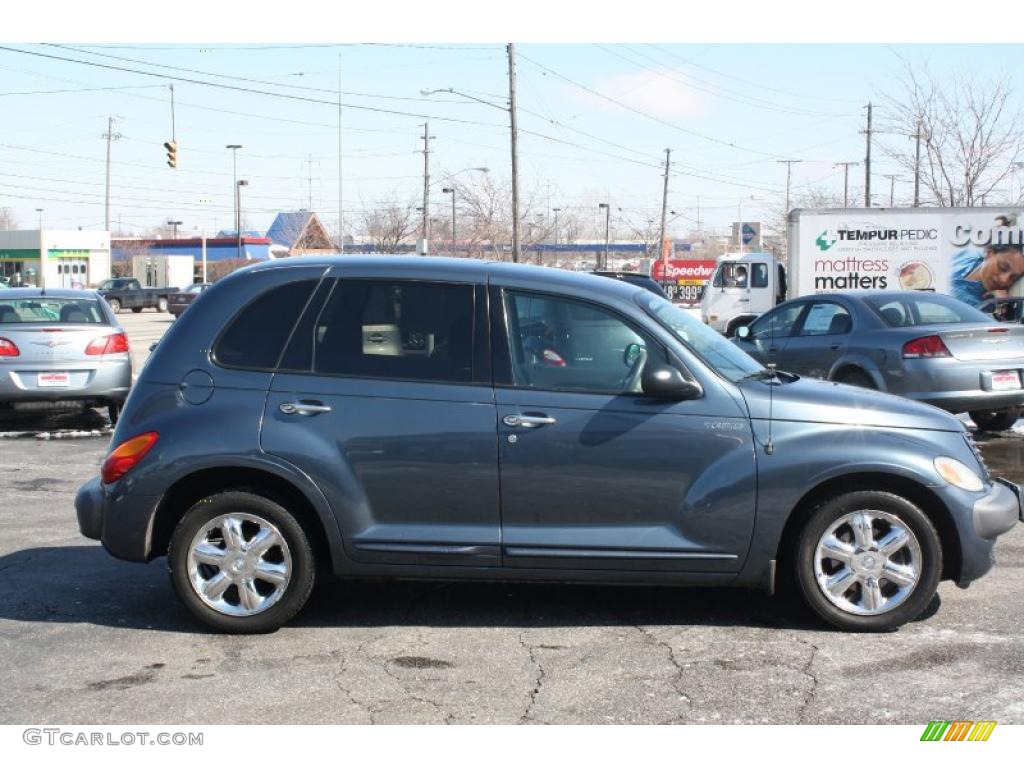 2002 PT Cruiser  - Steel Blue Pearlcoat / Gray photo #8