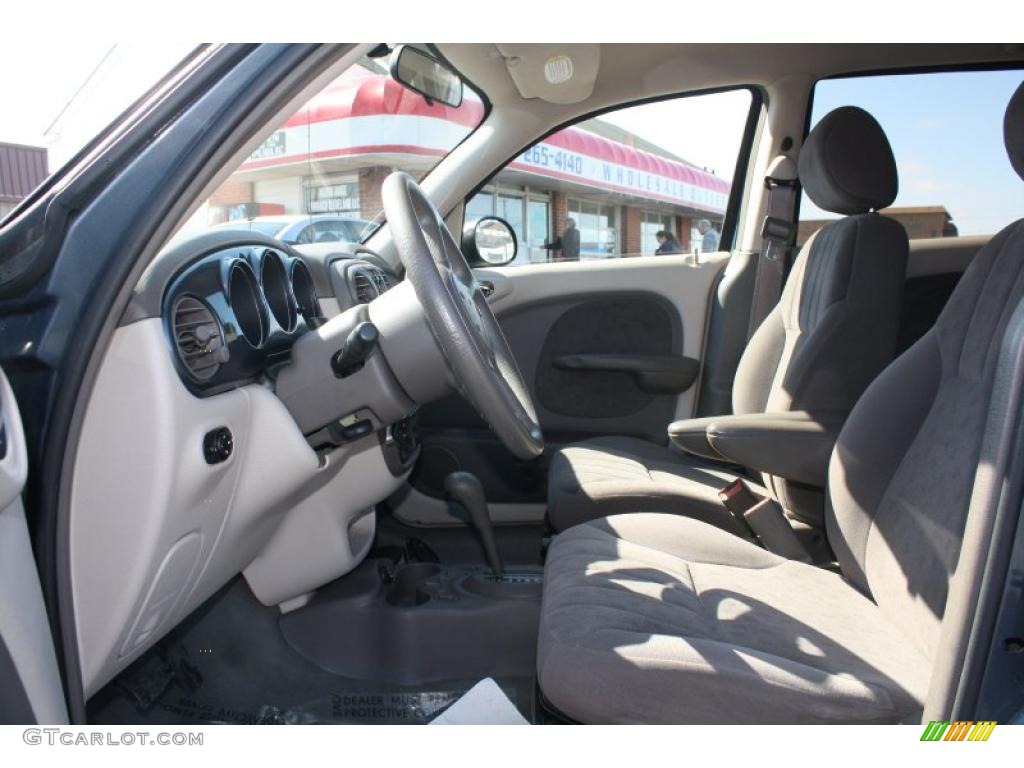 2002 PT Cruiser  - Steel Blue Pearlcoat / Gray photo #9