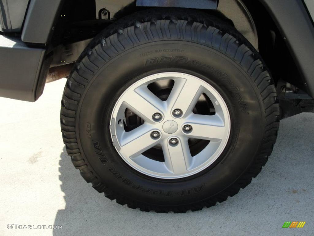 2007 Jeep Wrangler X 4x4 Wheel Photo #46353128