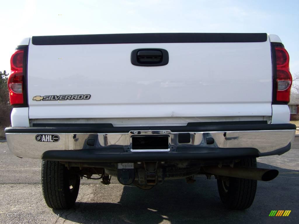 2007 Silverado 2500HD Classic Work Truck Extended Cab 4x4 - Summit White / Dark Charcoal photo #6
