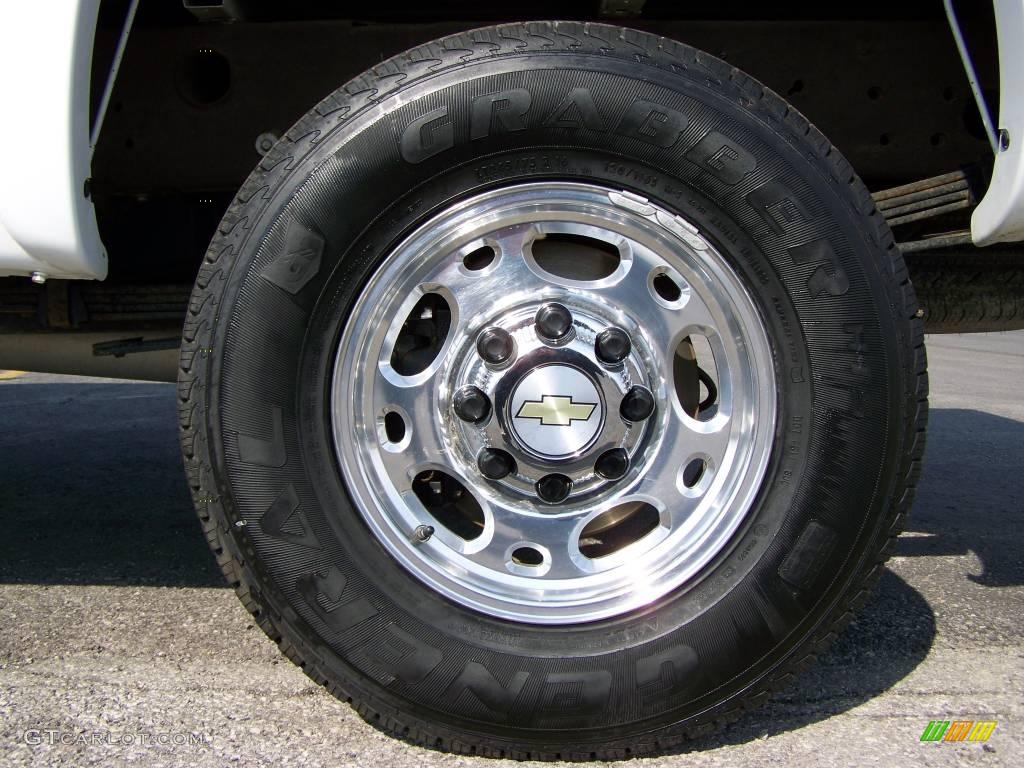 2007 Silverado 2500HD Classic Work Truck Extended Cab 4x4 - Summit White / Dark Charcoal photo #8