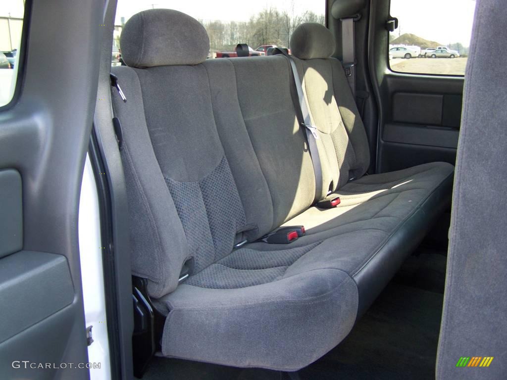 2007 Silverado 2500HD Classic Work Truck Extended Cab 4x4 - Summit White / Dark Charcoal photo #12