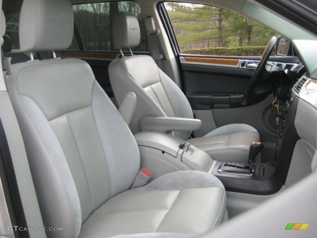 Pastel Slate Gray Interior 2007 Chrysler Pacifica Limited AWD Photo #46354346