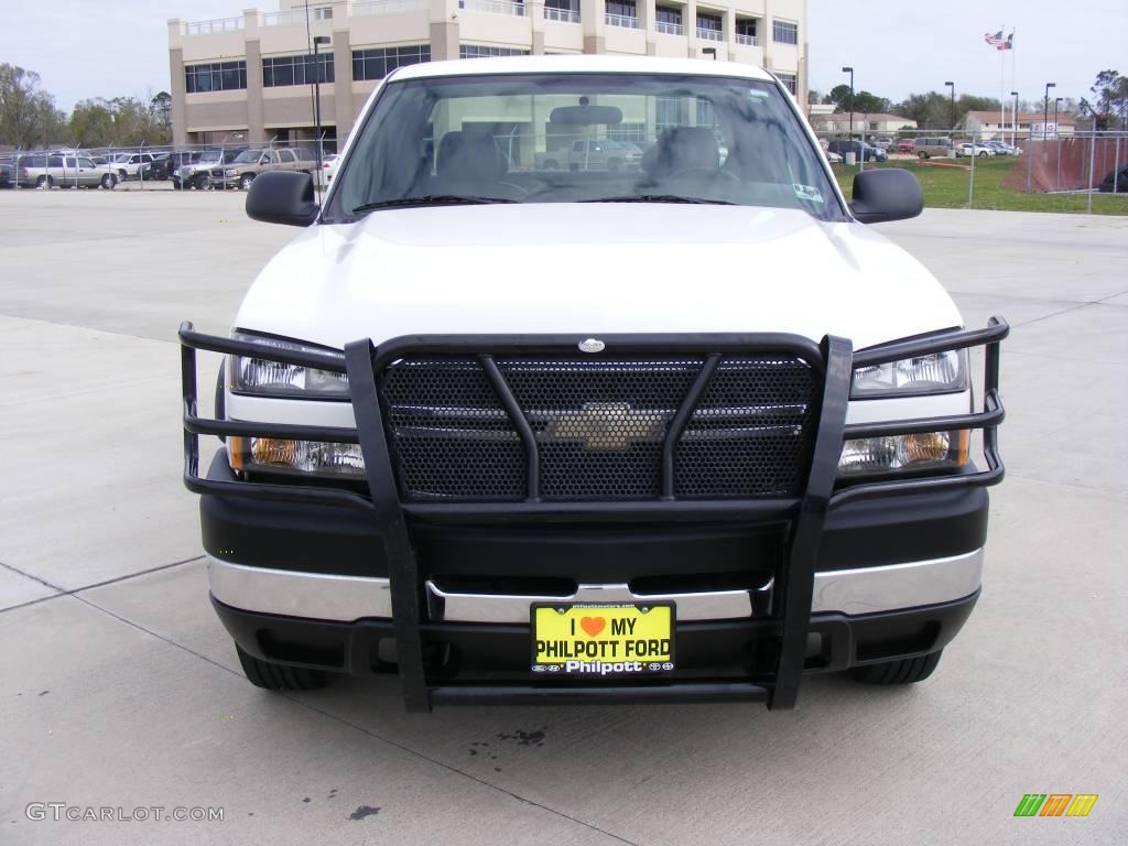 2007 Silverado 2500HD Classic LT Extended Cab 4x4 - Summit White / Dark Charcoal photo #3