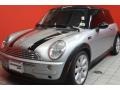 2002 Pure Silver Metallic Mini Cooper Hardtop  photo #2