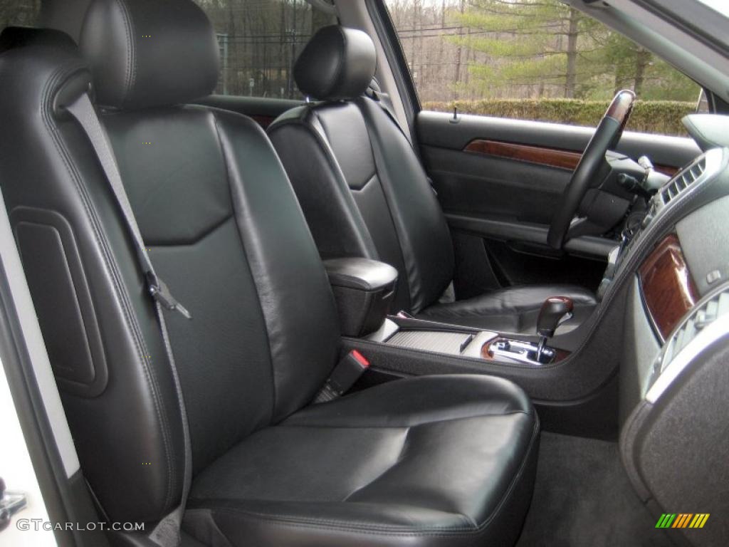 Ebony/Ebony Interior 2009 Cadillac SRX V8 Photo #46356230