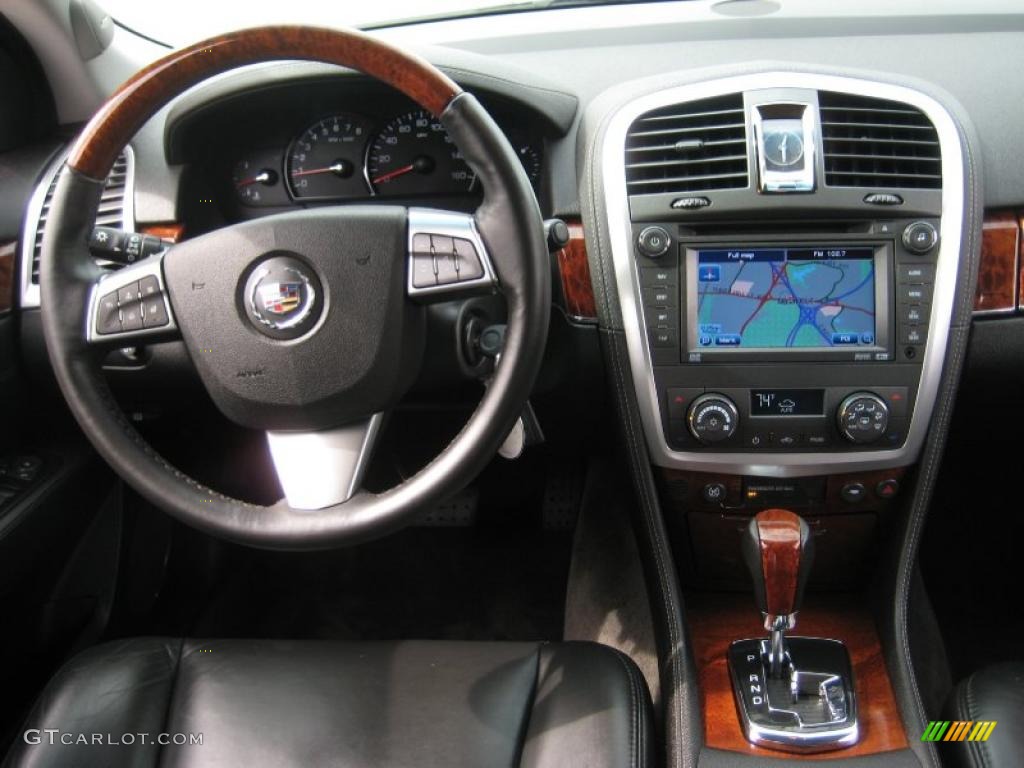 2009 Cadillac SRX V8 Ebony/Ebony Dashboard Photo #46356239