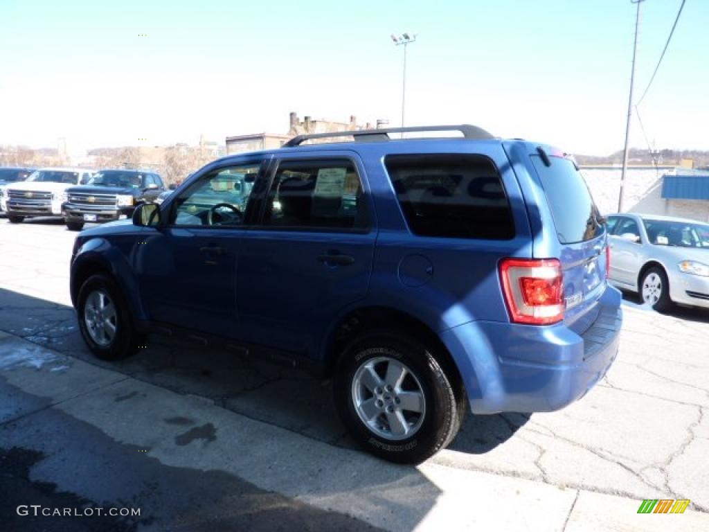 2009 Escape XLT 4WD - Sport Blue Metallic / Charcoal photo #7
