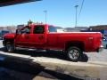 2010 Victory Red Chevrolet Silverado 2500HD LT Crew Cab 4x4  photo #7