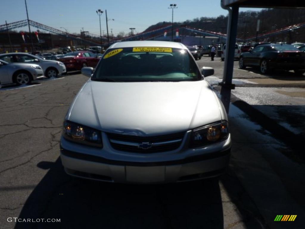 2001 Impala LS - Galaxy Silver Metallic / Medium Gray photo #4