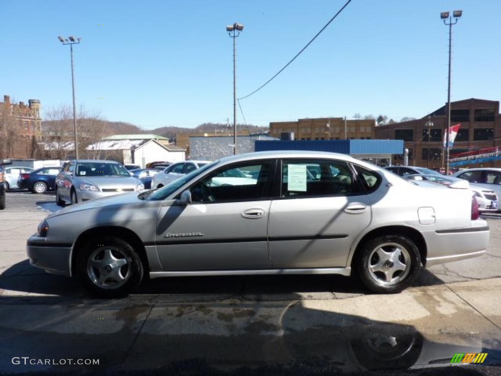 2001 Impala LS - Galaxy Silver Metallic / Medium Gray photo #6