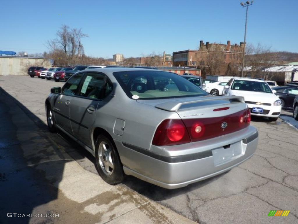 2001 Impala LS - Galaxy Silver Metallic / Medium Gray photo #8