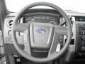 Steel Gray Steering Wheel Photo for 2011 Ford F150 #46357370