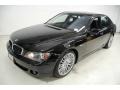 2008 Jet Black BMW 7 Series 750i Sedan  photo #9