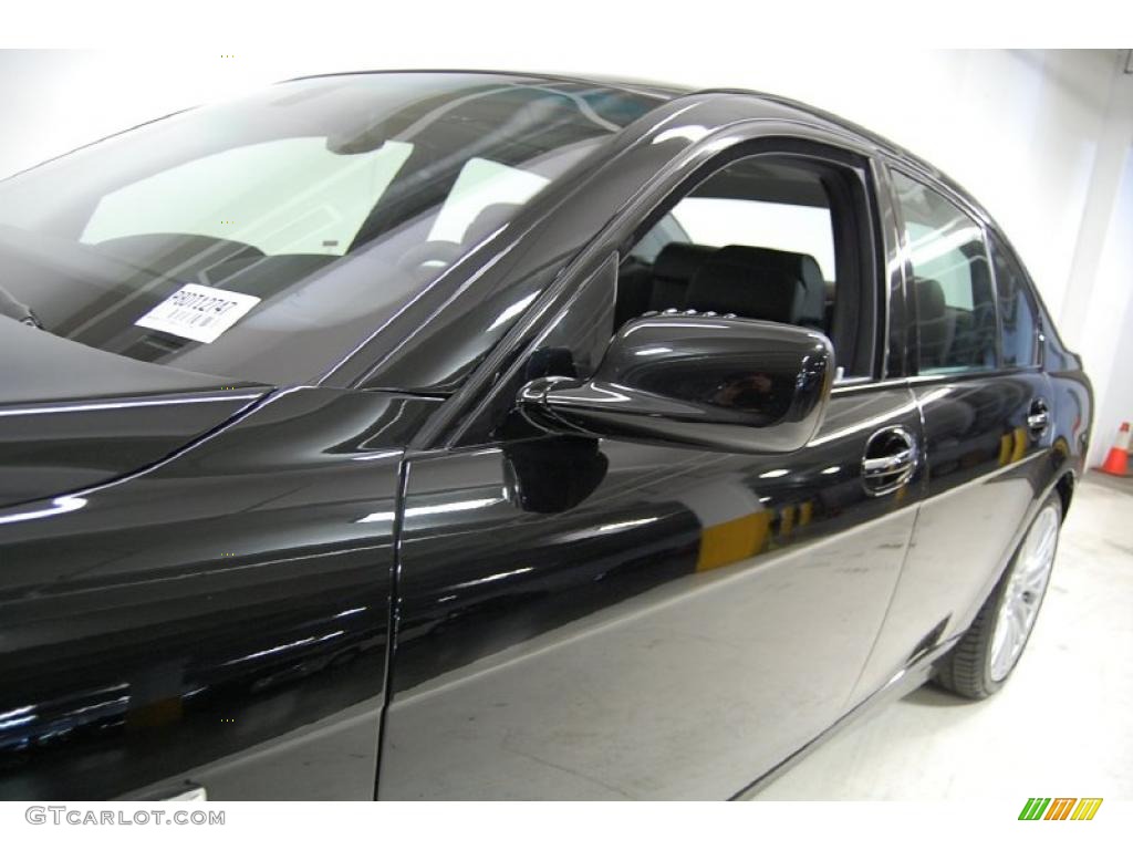 2008 7 Series 750i Sedan - Jet Black / Black photo #12