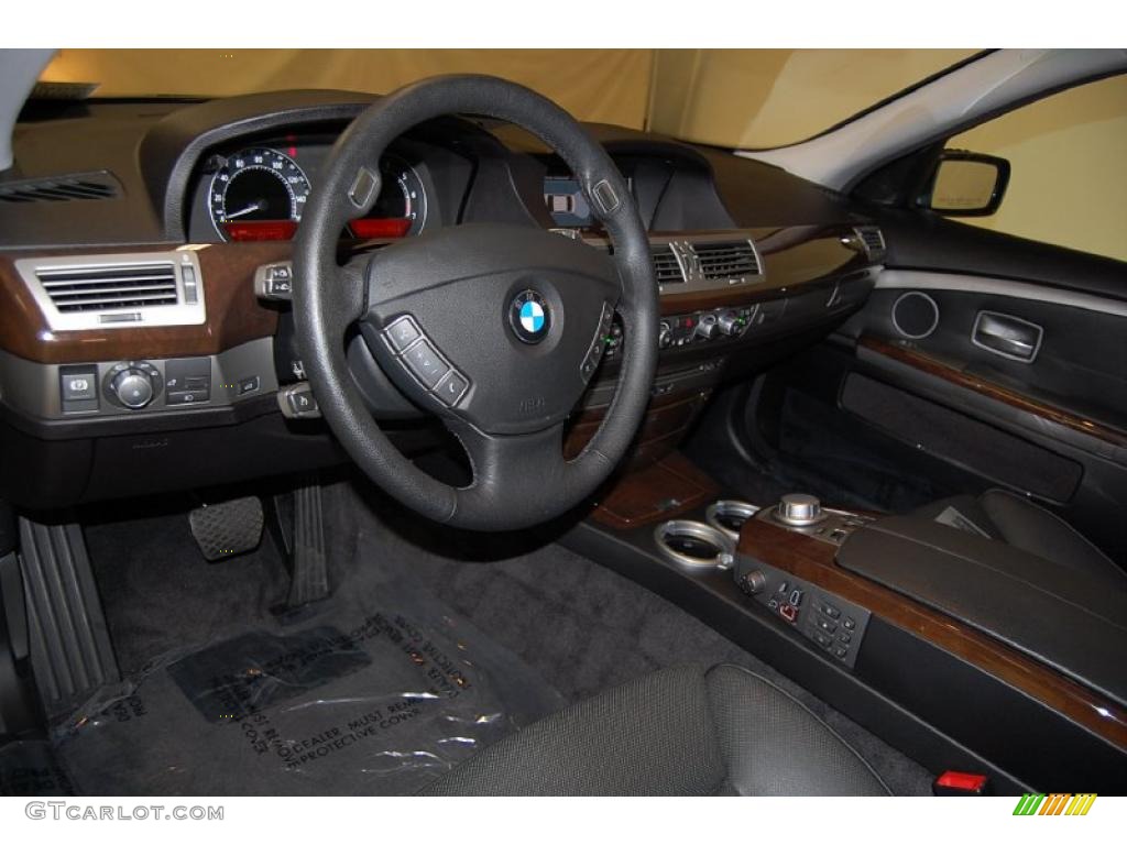 2008 7 Series 750i Sedan - Jet Black / Black photo #17