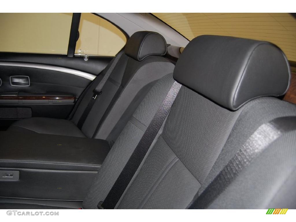 2008 7 Series 750i Sedan - Jet Black / Black photo #25
