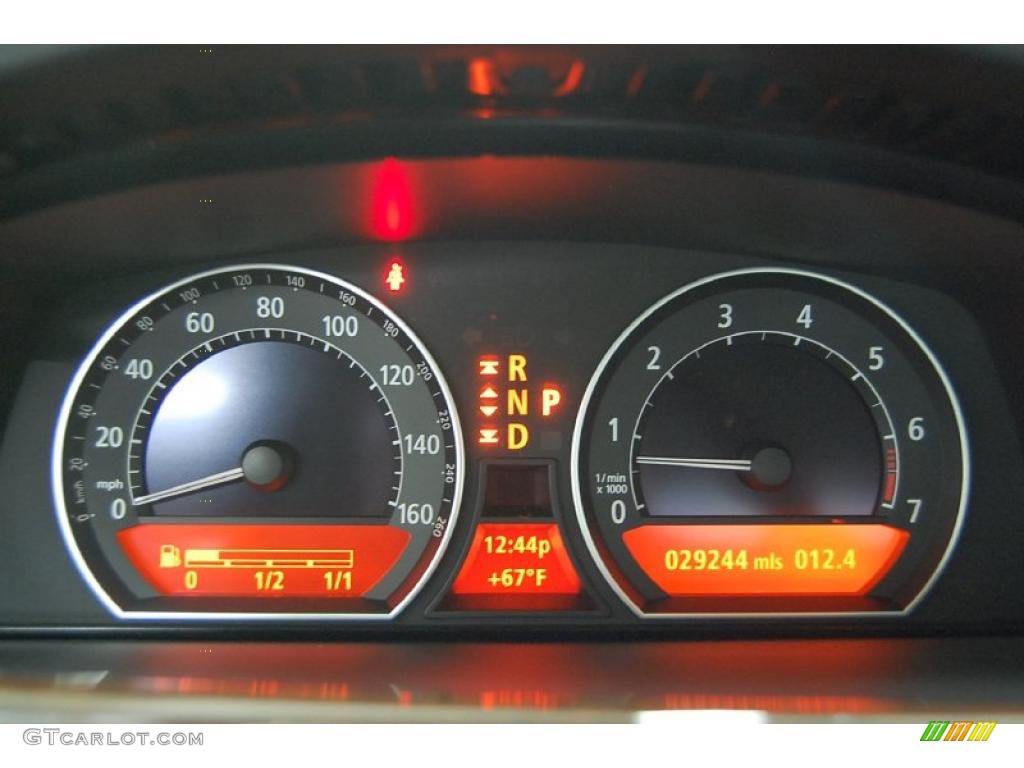 2008 BMW 7 Series 750i Sedan Gauges Photo #46358663