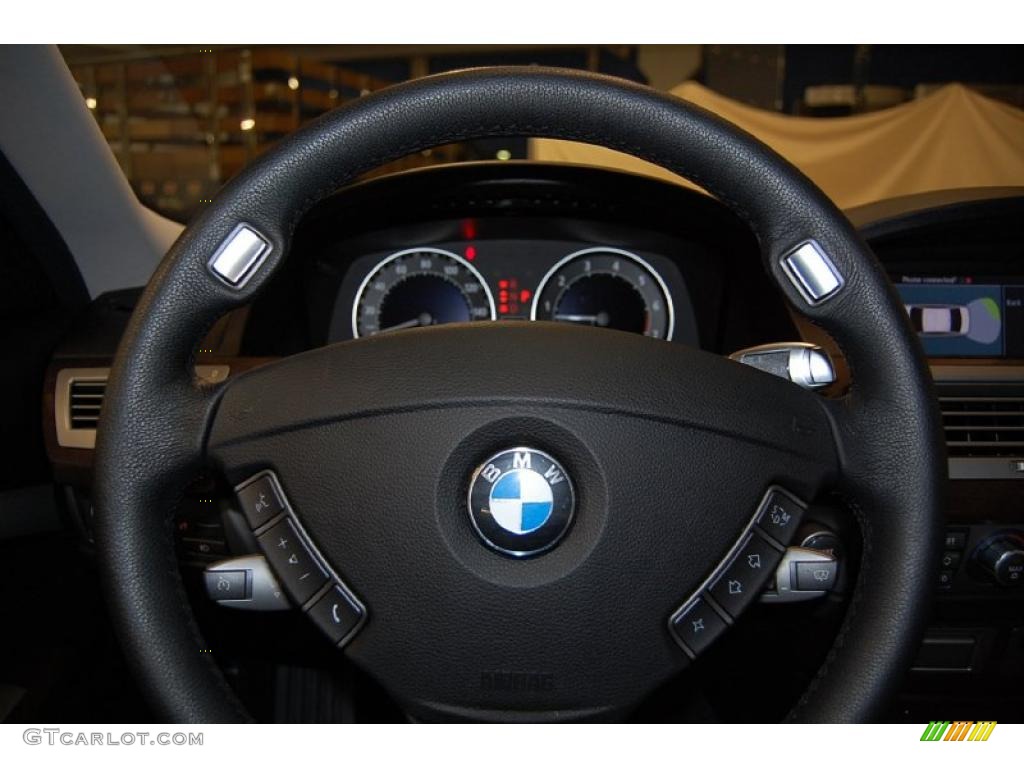 2008 7 Series 750i Sedan - Jet Black / Black photo #30
