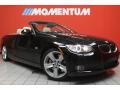 2008 Jet Black BMW 3 Series 335i Convertible  photo #1