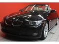 2008 Jet Black BMW 3 Series 335i Convertible  photo #2
