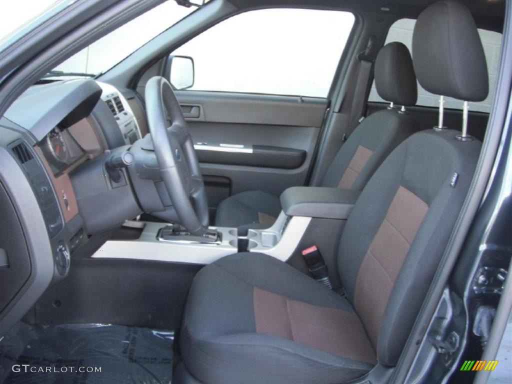 2008 Escape XLT 4WD - Black Pearl Slate Metallic / Charcoal photo #23