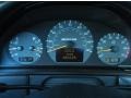 2001 Mercedes-Benz E Charcoal/Ash Interior Gauges Photo