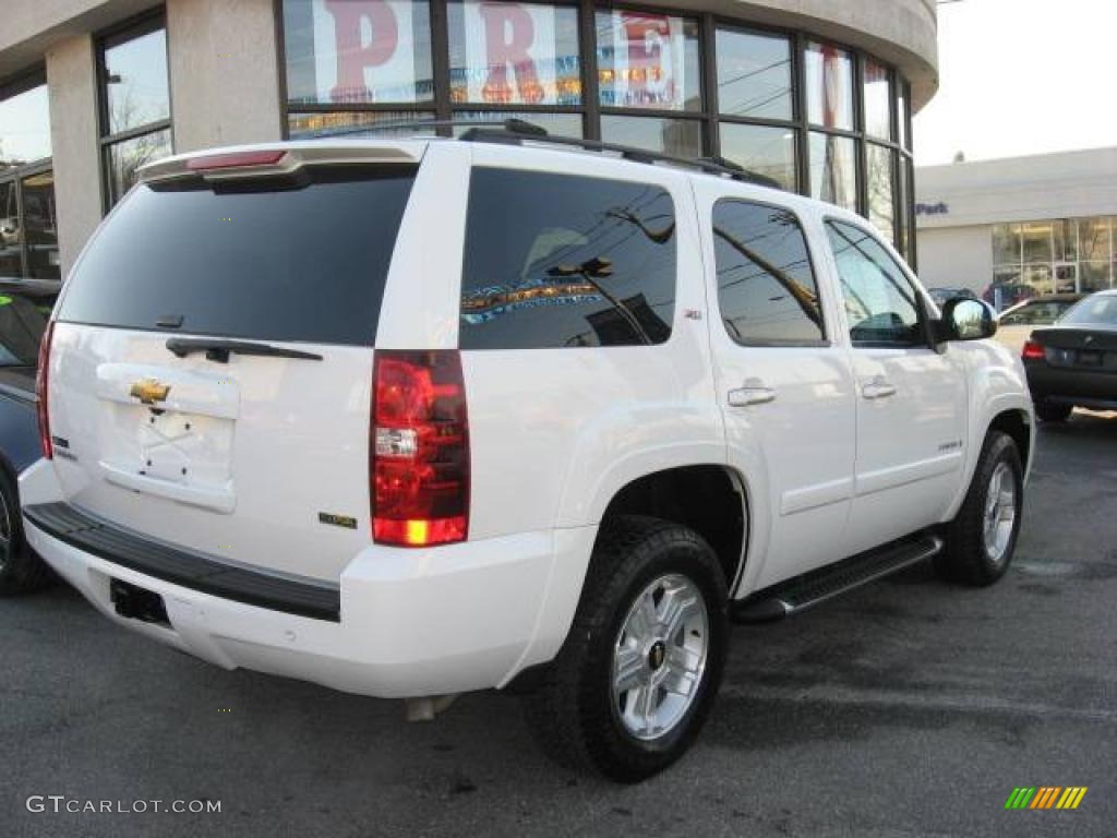 2007 Tahoe Z71 4x4 - Summit White / Light Titanium/Ebony photo #5