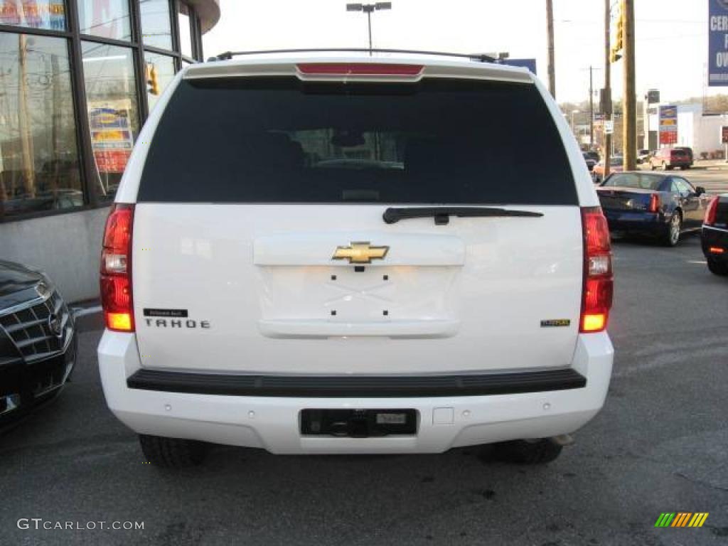 2007 Tahoe Z71 4x4 - Summit White / Light Titanium/Ebony photo #6