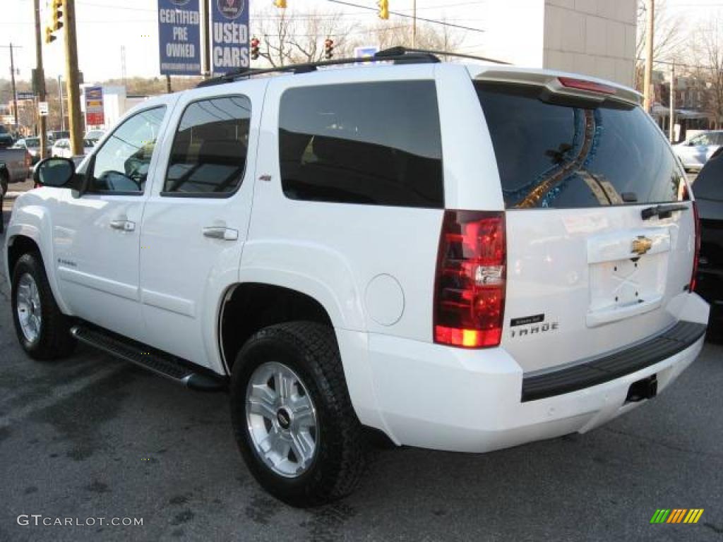 2007 Tahoe Z71 4x4 - Summit White / Light Titanium/Ebony photo #7