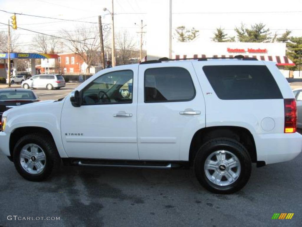 2007 Tahoe Z71 4x4 - Summit White / Light Titanium/Ebony photo #8