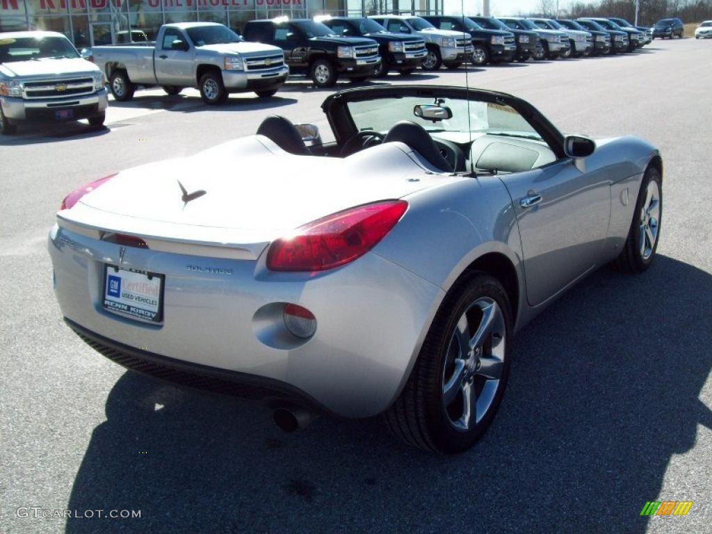Cool Silver 2007 Pontiac Solstice Roadster Exterior Photo #46361384