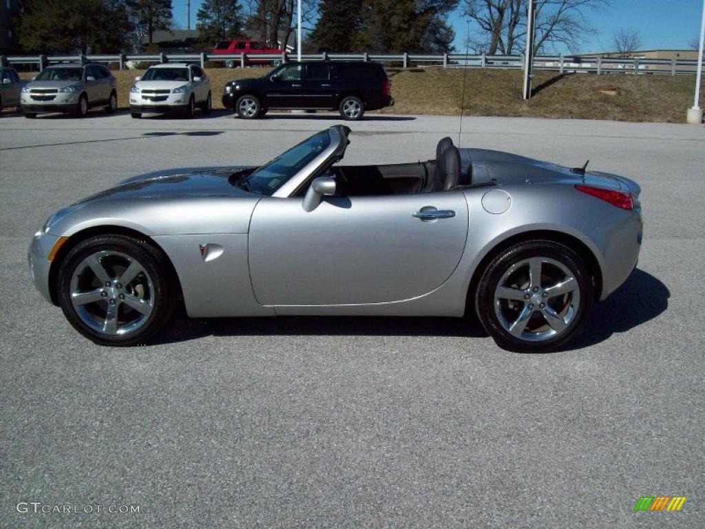 Cool Silver 2007 Pontiac Solstice Roadster Exterior Photo #46361393