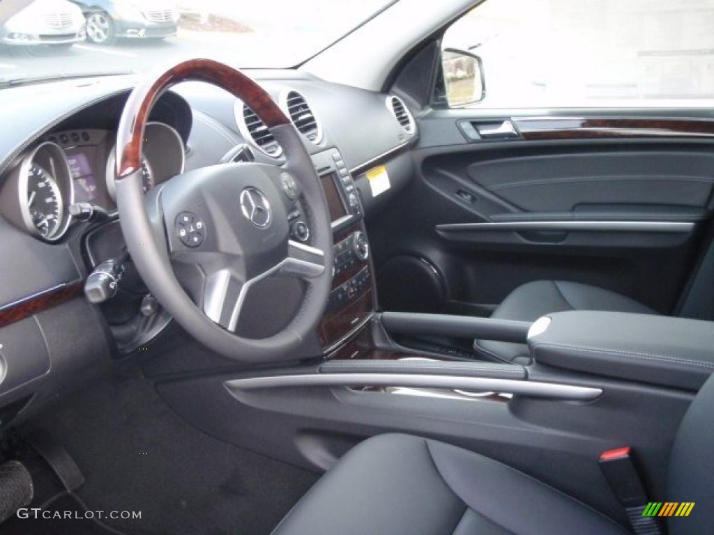 Black Interior 2011 Mercedes-Benz GL 450 4Matic Photo #46361978