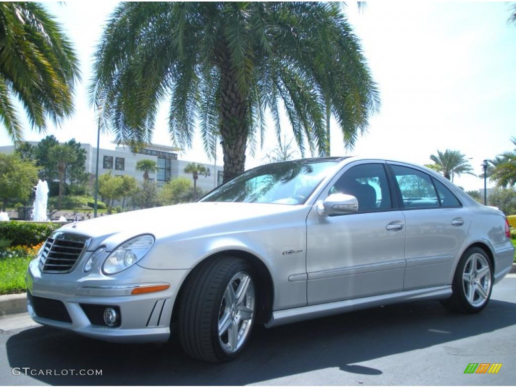 Iridium Silver Metallic 2008 Mercedes-Benz E 63 AMG Sedan Exterior Photo #46362257